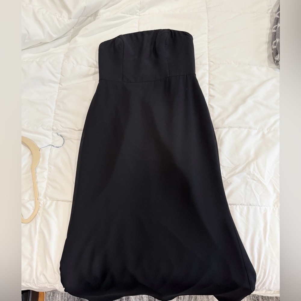 Harper Paige Occasions Black Maxi Strapless Dress - Picture 4 of 5